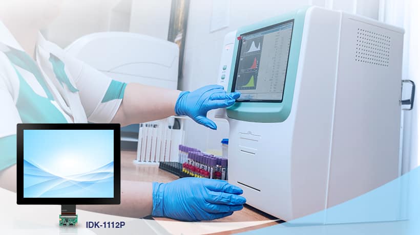 Enhanced Color Accuracy in a Touchscreen Display for Visualized DNA Sequencing, Designed for Gloved Use